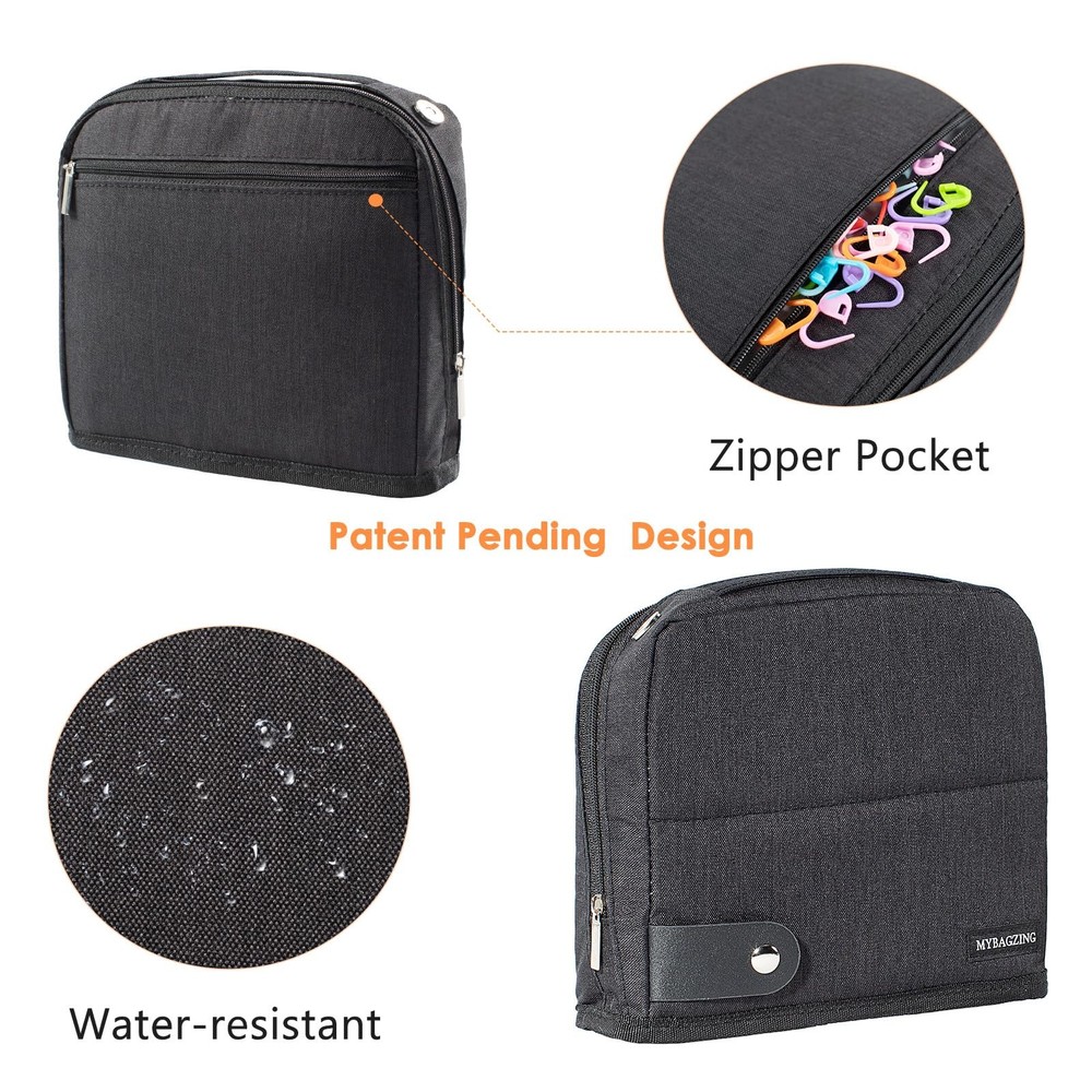 Crochet Hook Case Empty - Crochet Hook Organizer Stand Up Unique Design -Corc...