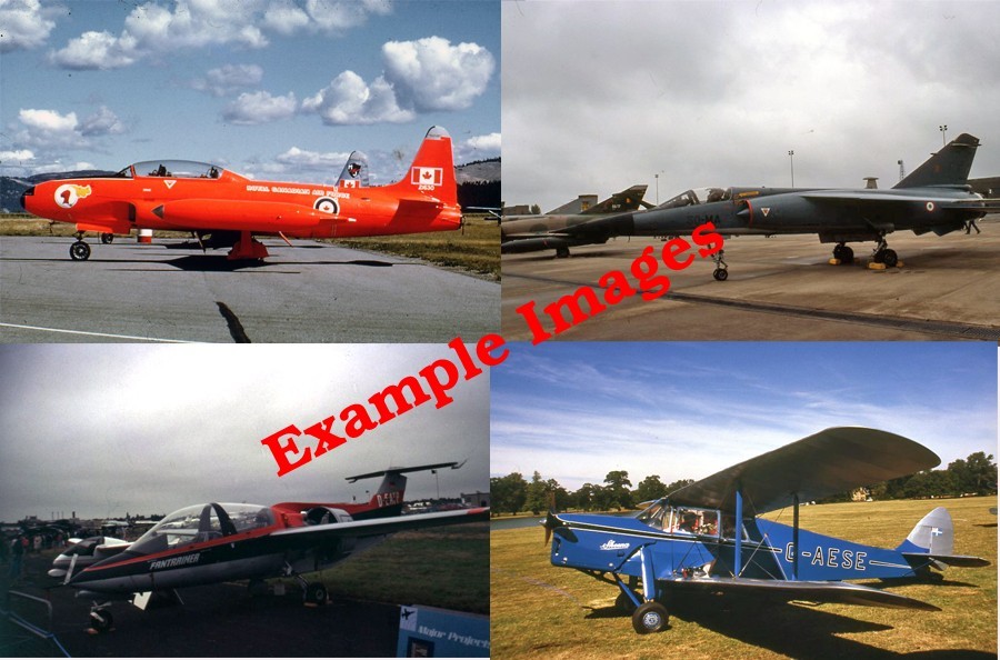 120 Original 35mm Aircraft Slides.