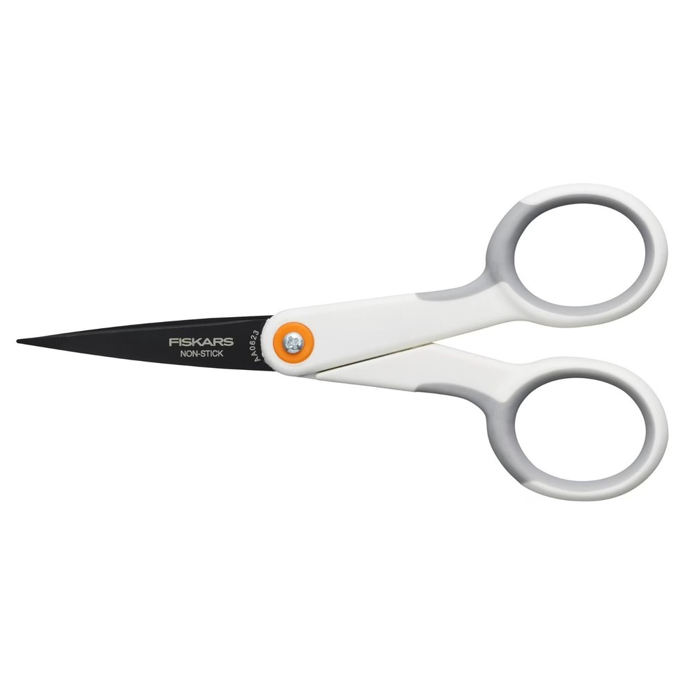 Fiskars 5-Inch Micro-Tip Scissors — Designed for Office and Paper Cutting