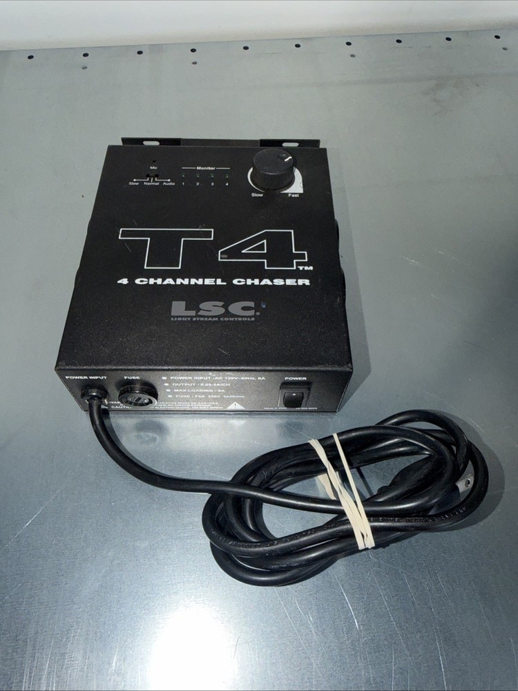 LSC T4 4 Channel Chaser Tested Working! Great Condition!