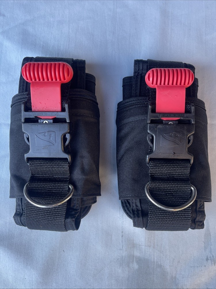 Dive Rite Quick Buckle 20 LB Weight Pocket System
