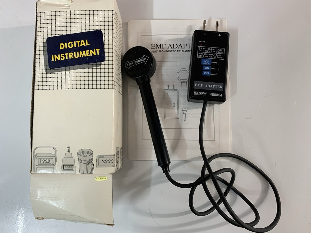 Extech 480824 EMF Field Adapter Digital Field Tester