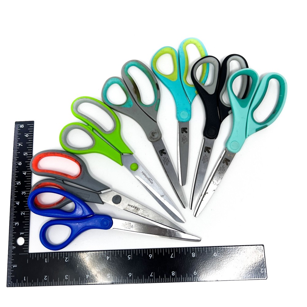 7 Pcs Target, iBayarn, Amazonbasics Paper Edgers Cutters Scissors, Shears Set