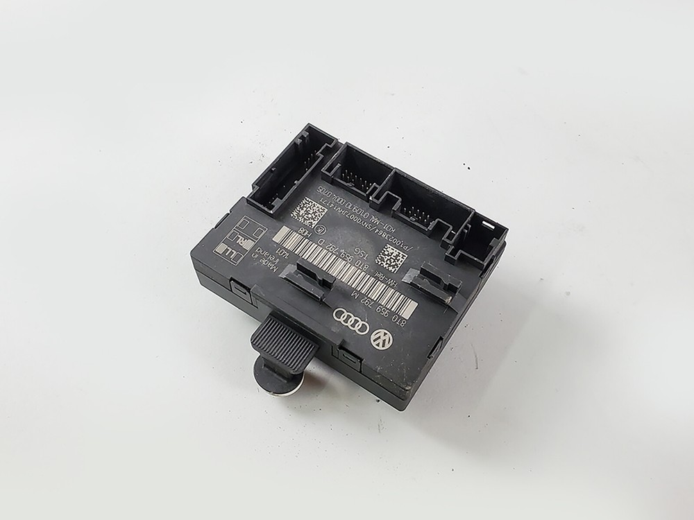 2009 - 2011 Audi A4 B8 Door Computer Control Module Front Passenger Right Oem