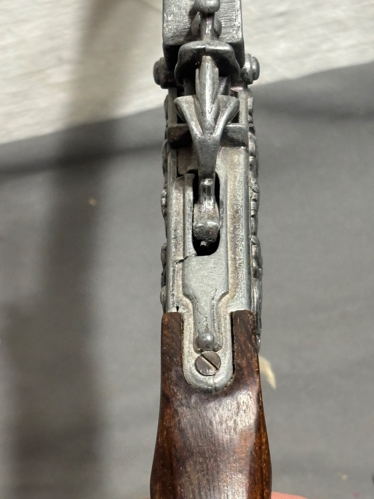 Vtg non firing 1700s 18th Century FLINTLOCK PISTOL Movie Prop COSPLAY PIRATE