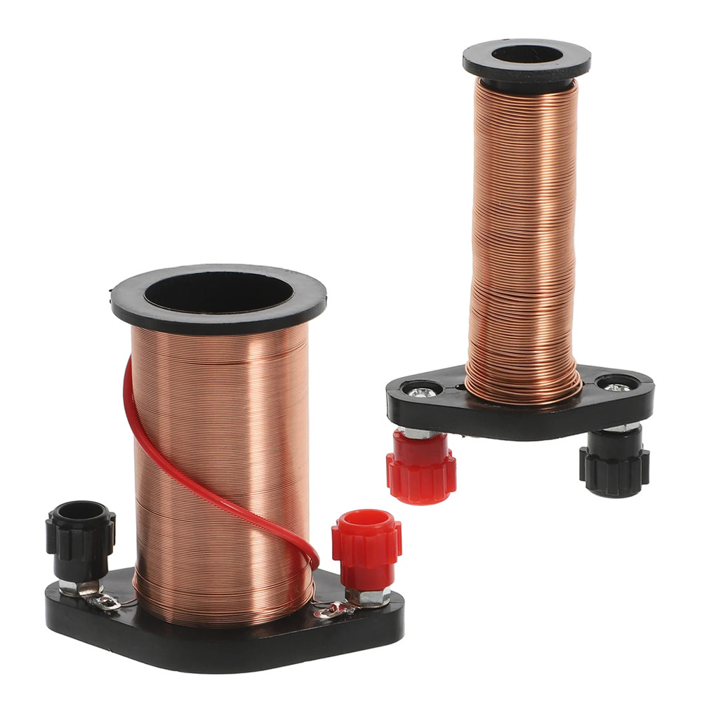 1 Set Copper Coils Induction Solenoid Physics Experiment Kit Teaching Demonstrat