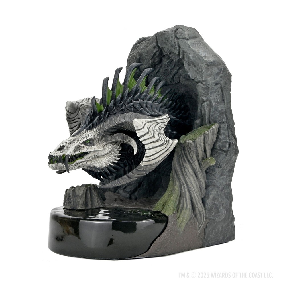 BACK-ORDER - D&D Bookend: Black Dragon