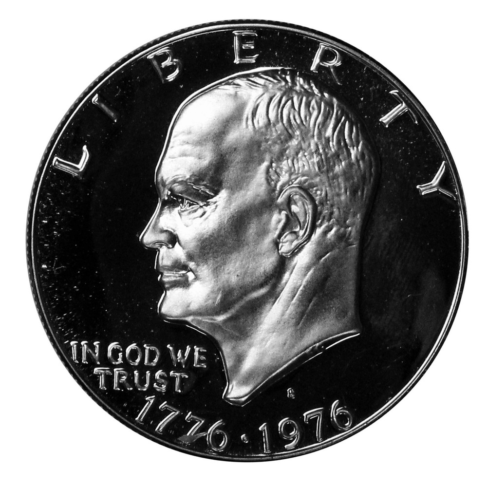 1976 -S Eisenhower Dollar Proof Bicentennial 40% Silver