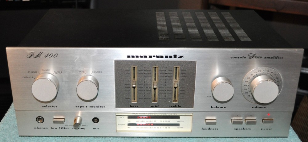 Marantz PM-400 Console Stereo Amplifier **TESTED NICE!**