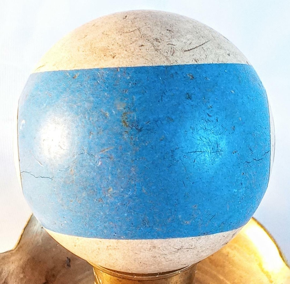 Antique Clay Billiard Pool Ball #10