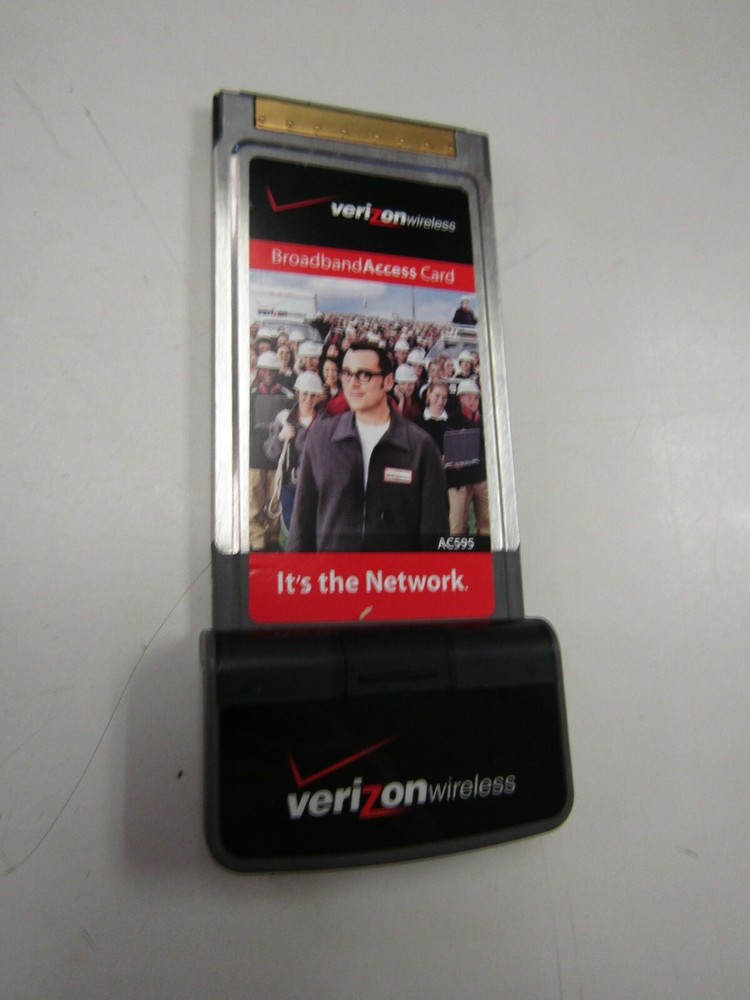 VERIZON WIRELESS BROADBAND ACCESS CARD, UNKNOWN ESN, UNTESTED, PLEASE READ!44732