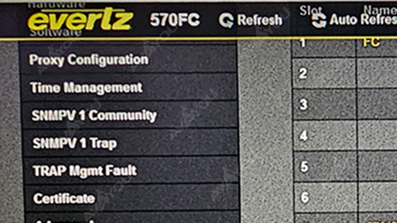 Evertz 570FR 3RU Compact Distribution Frame +570FC Frame Control +57PS Redundant
