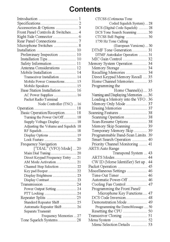Yaesu FT-90R Instruction Manual Operating Guide Coil Bound
