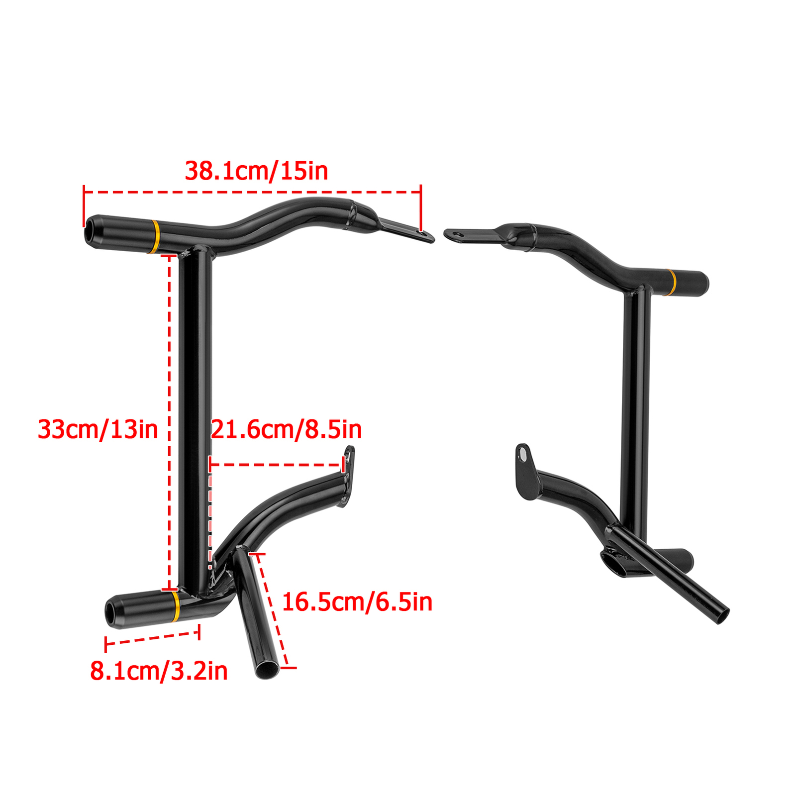 1997-2008 Saddlebag Guard Rear Crash Bar for Harley Touring Road Street Glide