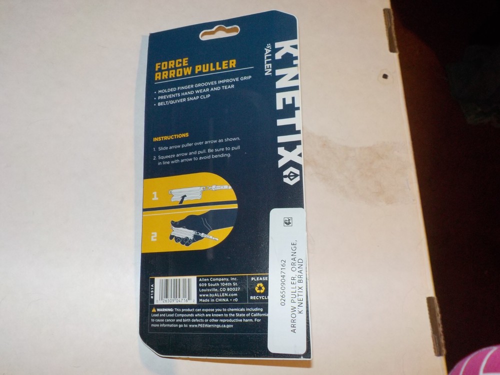 ALLEN K'NETIX FORCE ARROW PULLER ( NEW )
