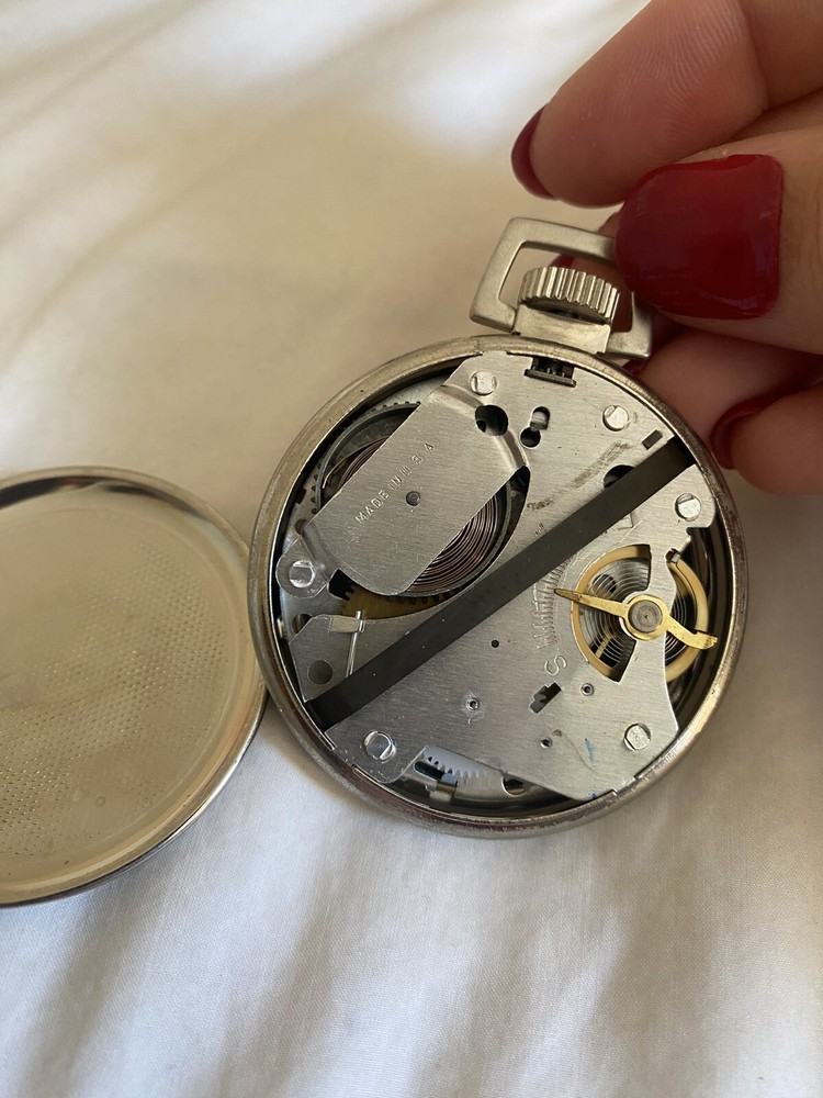 WORKING Bull’s Eye Pocket Watch -