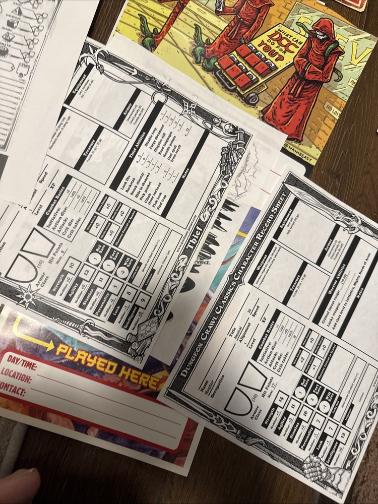 Promo Posters & More - Dungeon Crawl Classics Goodman Games