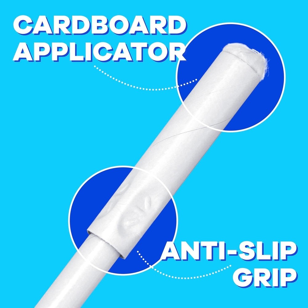40 Count Unscented Biodegradable Tampons with Applicator - Super Plus Absorbency