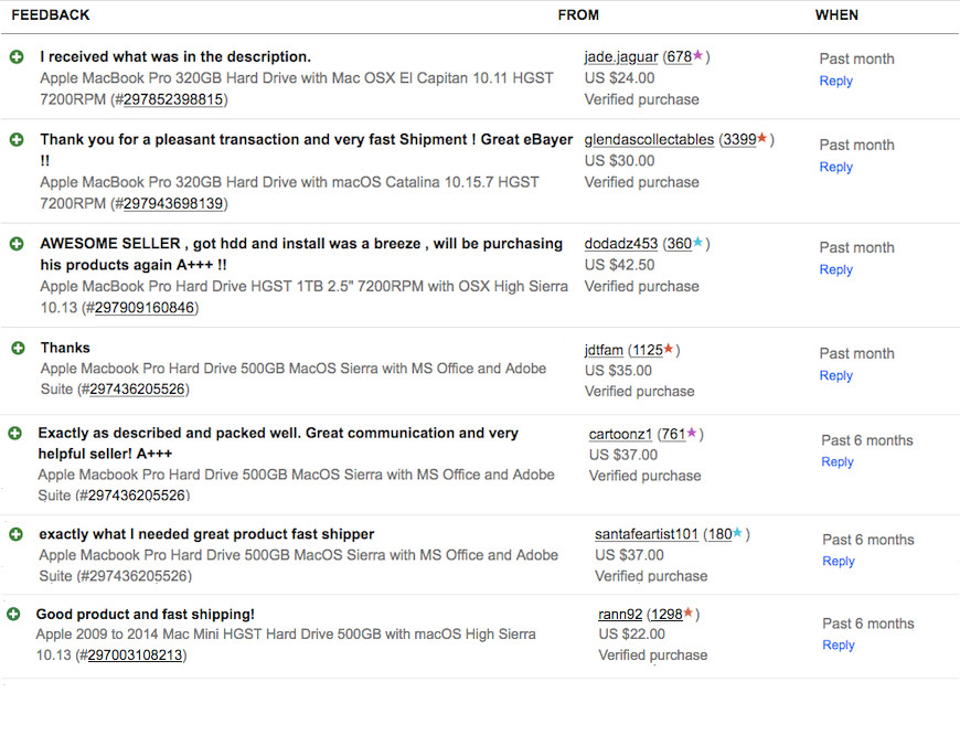 Apple Macbook Pro A1398 A1502 128GB SSD Solid State Drive with macOS Monterey 12