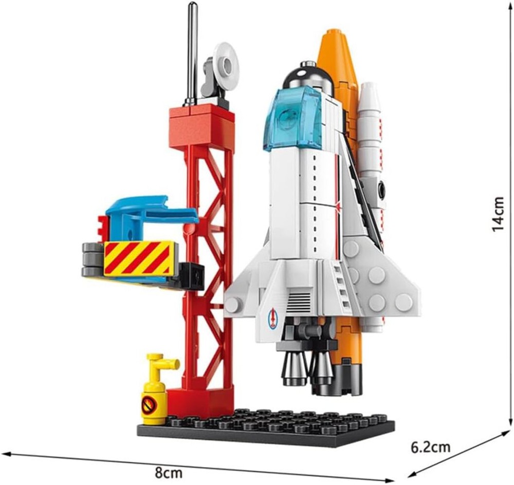 StellarX Spacecraft Building Blocks 70-Piece