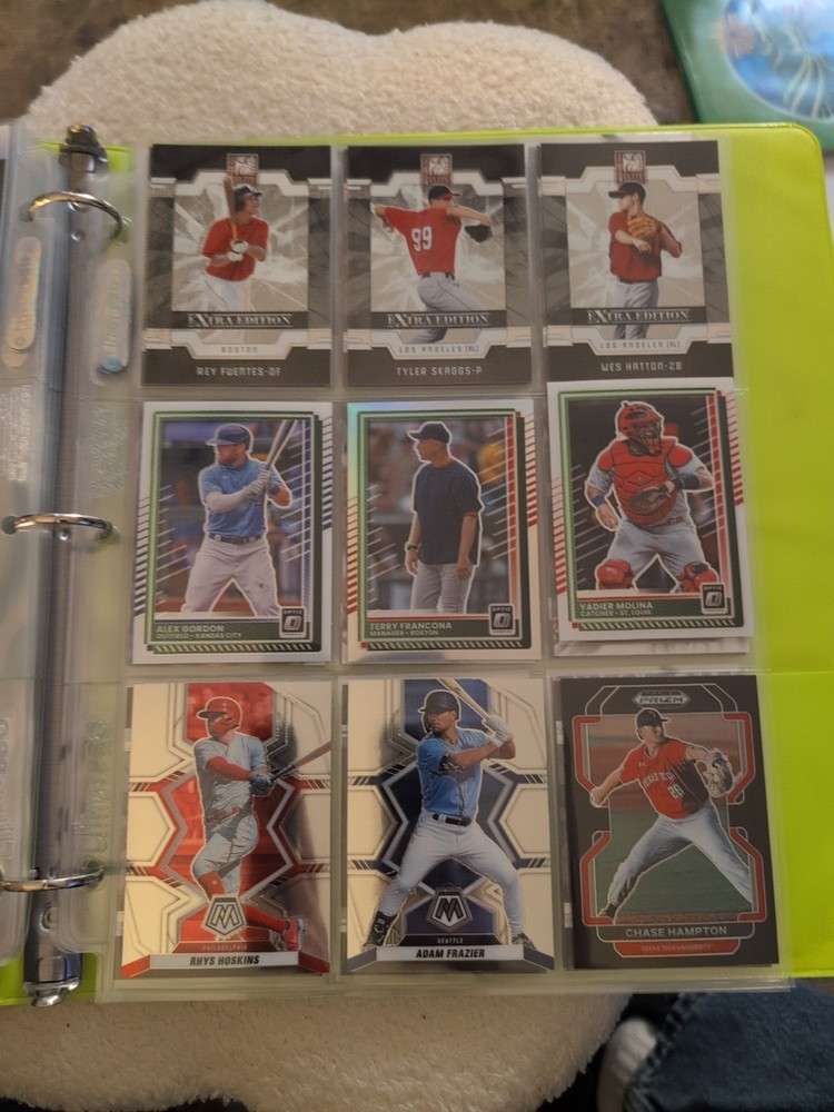 Baseball Card Light Binder 18 Pages