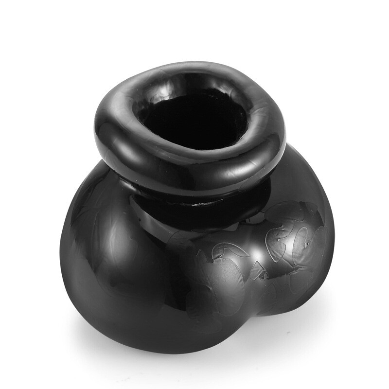 Male Bull Bag Ball Sleeve Stretcher Ox Bullballs Testicle Enhancer Scrotum BDSM