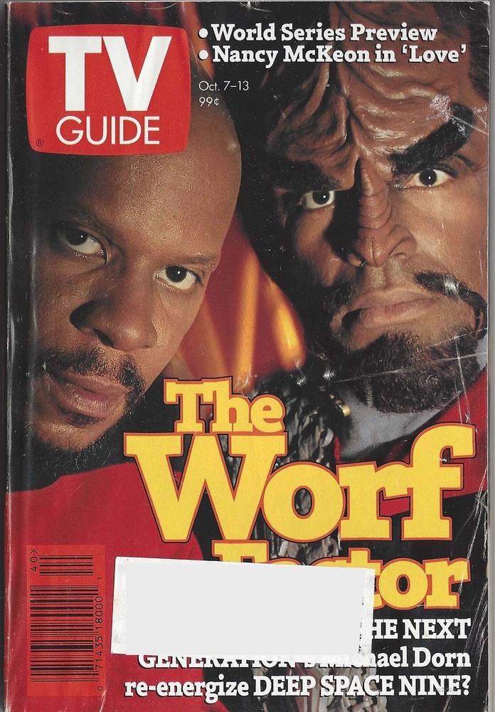 1995 TV Guide October 7-13 The Wolf Factor