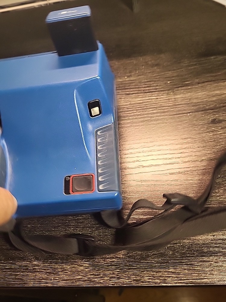 Polaroid Impulse Blue Instant Camera Vintage - WORKING