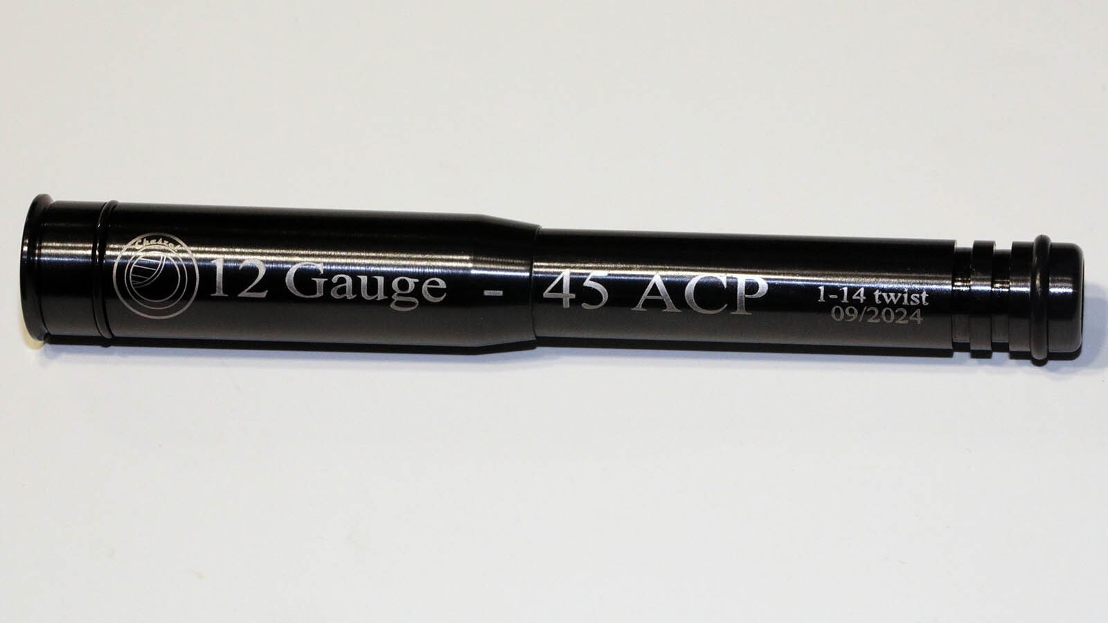 12ga to 45 ACP Shotgun Adapter - Chamber Reducer 6" Long