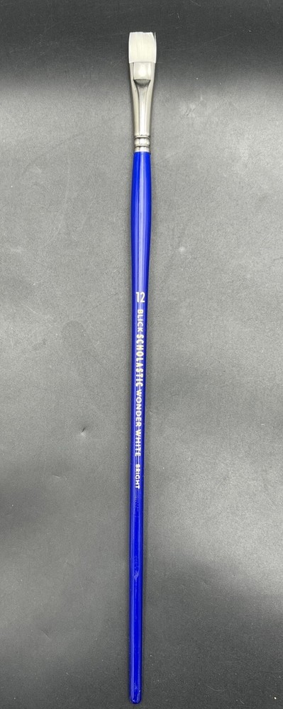 Blick Scholastic Wonder White Brush Bright Long Handle Size 12