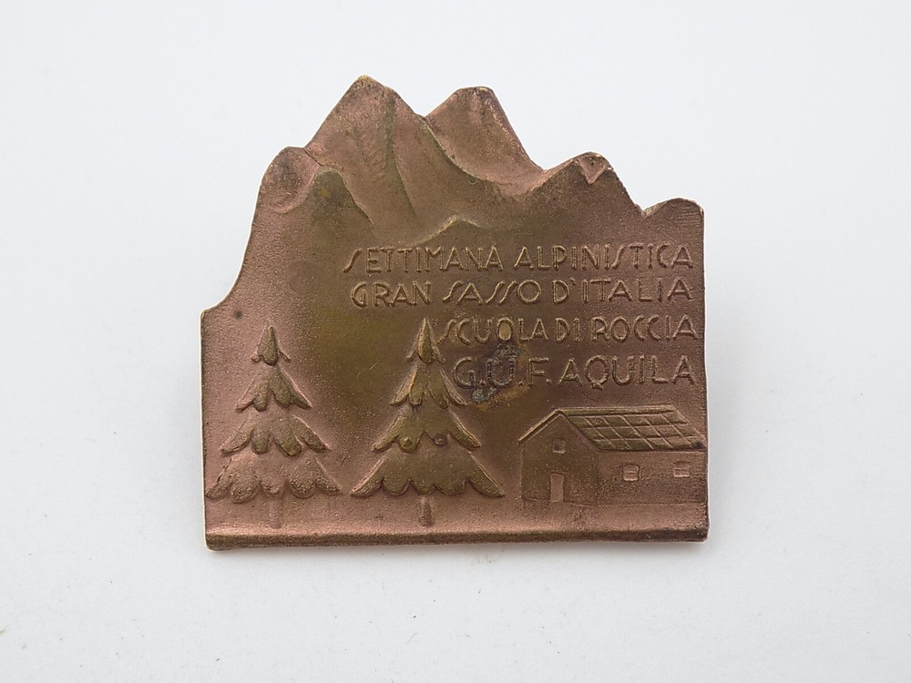 Original Fascist Italian GUF Aquila Badge