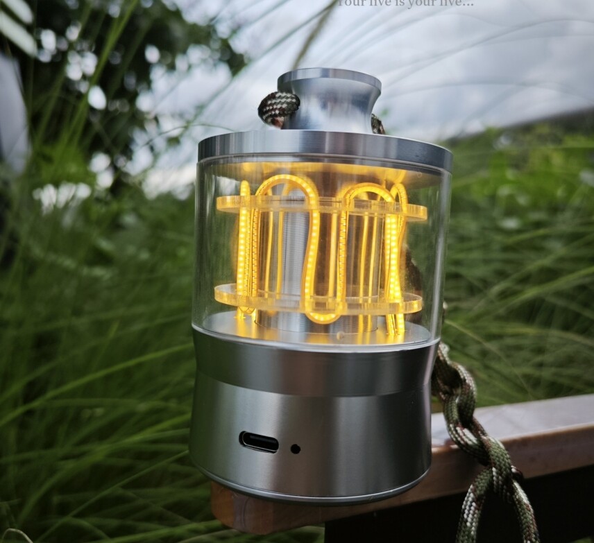 Camping Lantern Touch Camping Lights Lanterns USB Rechargeable Lantern 2025