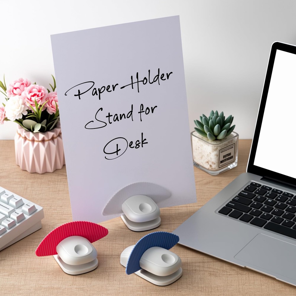 3 Pcs Holder Stand for Typing Non-Slip Mat Desktop Folder Document Holder wit...