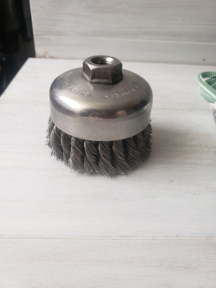 Weiler 13156 Single Row Knot Wire Cup Brush