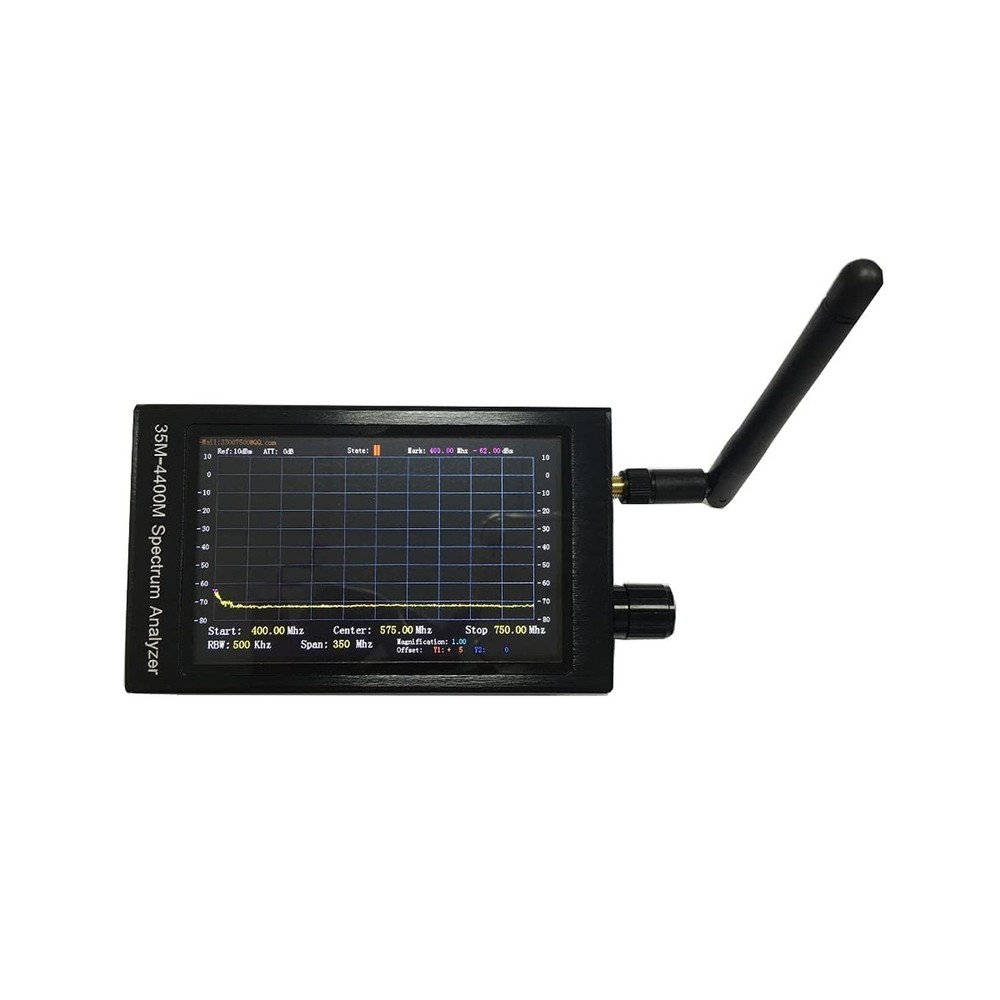 Portable Spectrum Analyzer 4.3'' Handheld Tiny Frequency Analyzer 35MHz to 44...