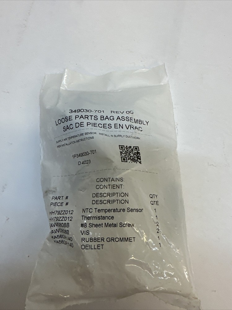 Supply Air Temperature Sensor 349030-701