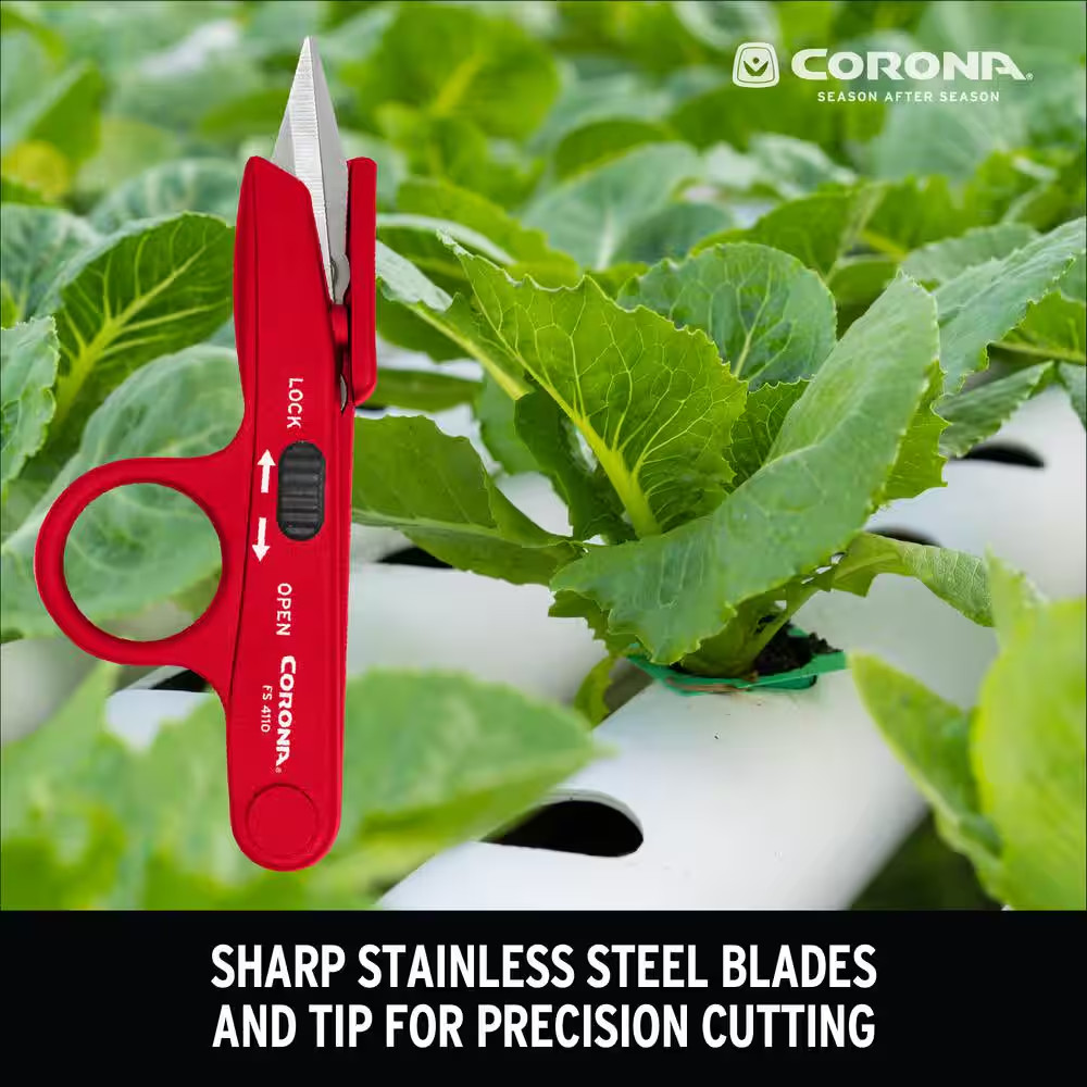 1.25 In. Stainless Steel Hydroponic Finger Micro Snips