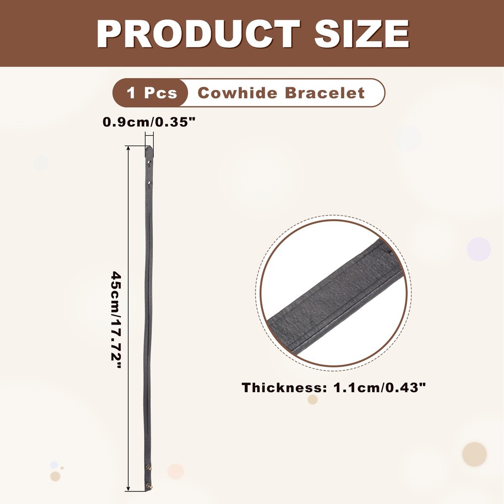 Plain Leather Bracelets Buckle Bangle,Black Wrap Bracelet Bracelets