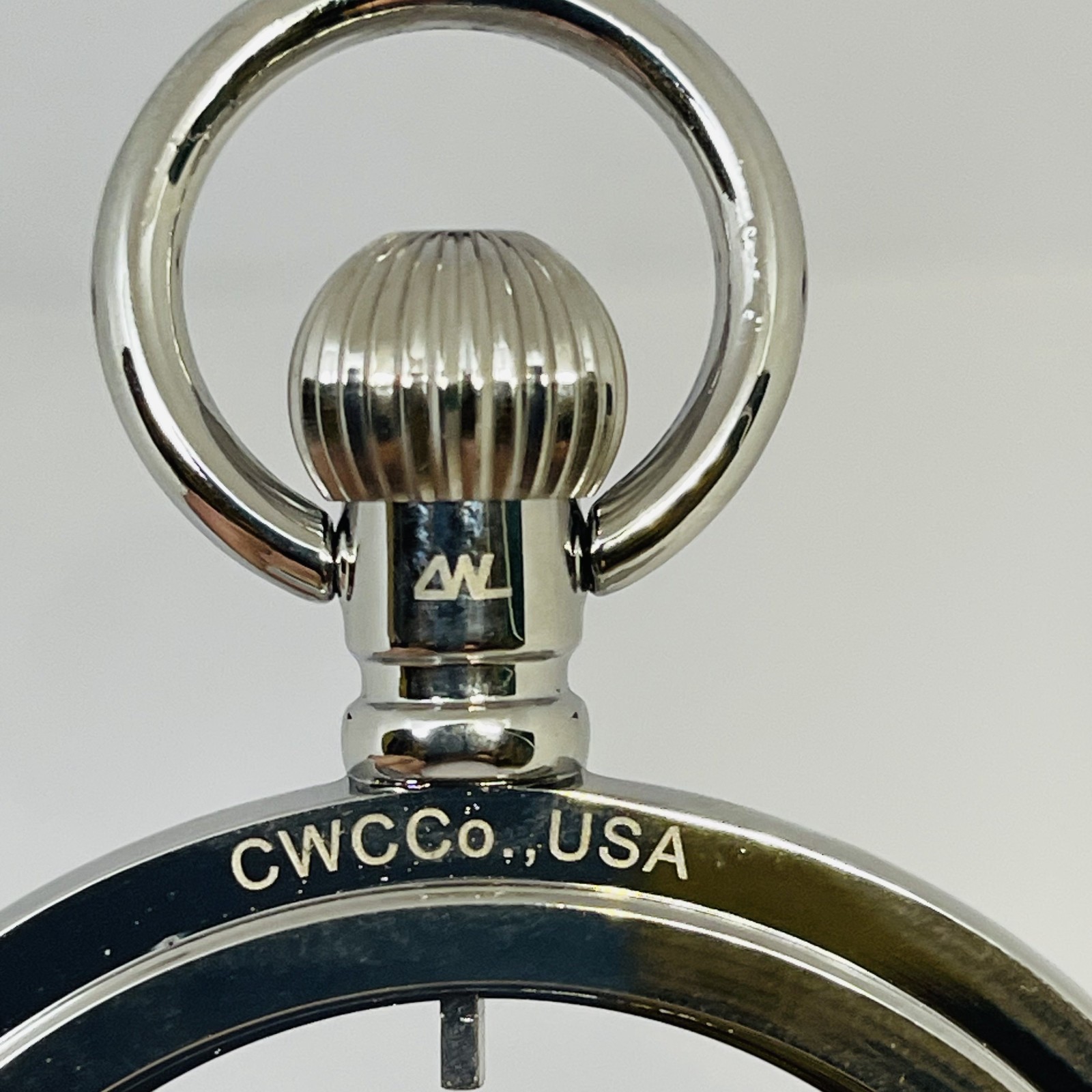 FINALLY Size 18S Railroad Display Pocket Watch Lever Set Case - Silver Plated