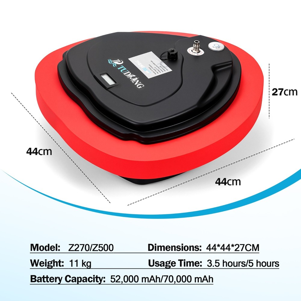 Rechargeable Hookah Dive System,Underwater Breathing Device Provides 3.5h