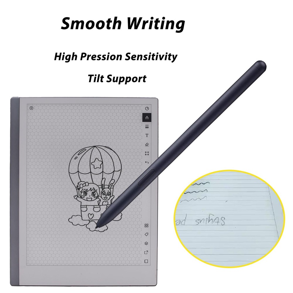 Stylus Pen Compatible with Remarkable 2 Black