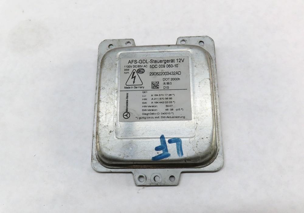 2009 MERCEDES GL450 (X164) HEADLIGHT AFS CONTROL MODULE 5DC009060