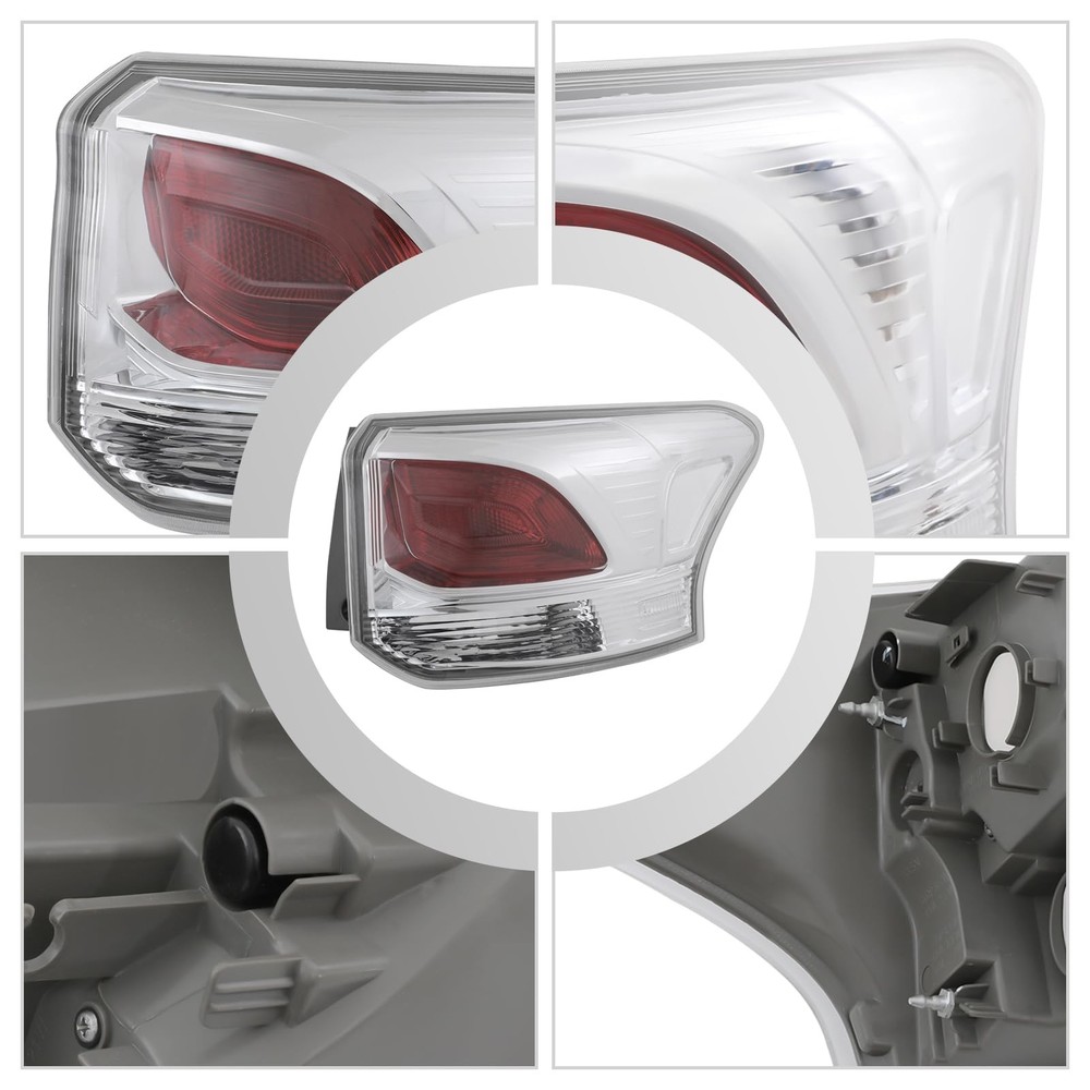 Halogen Tail Light Assembly for 2013-2015 Outlander Passenger Side 8330B108