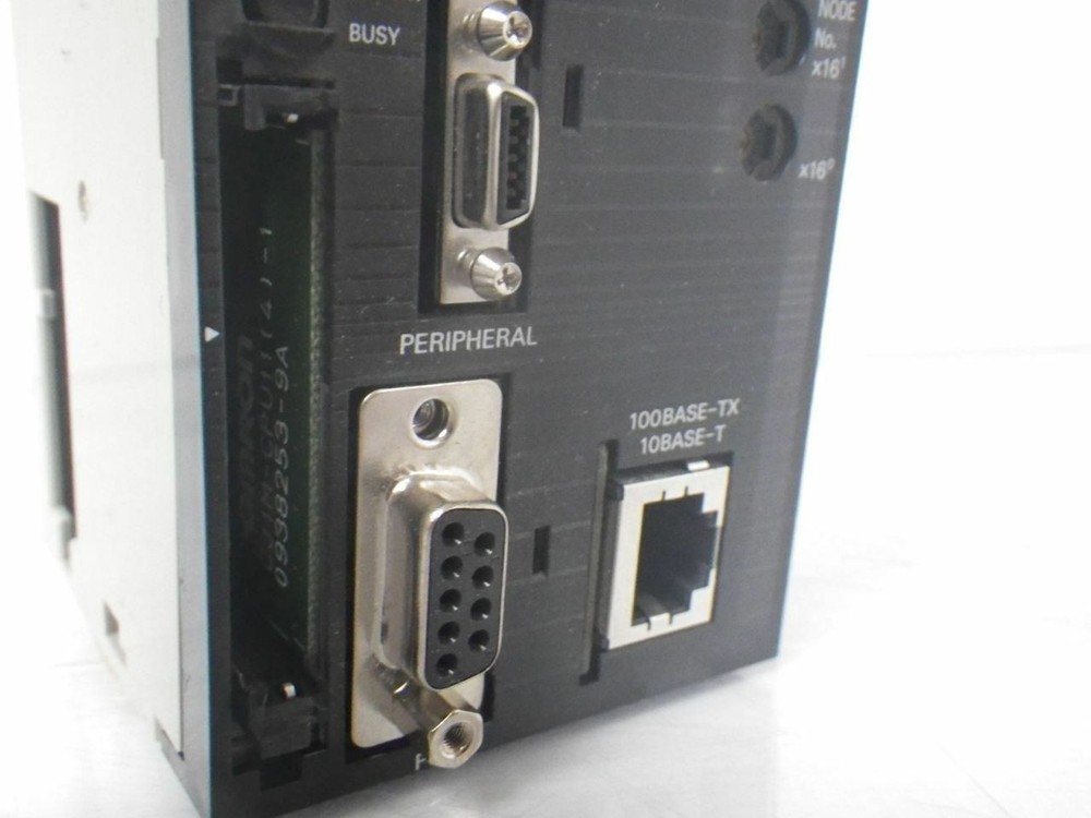 CJ1M-CPU12-ETN CJ1MCPU12ETN Omron Sysmac Programmable Controller (Used Tested)