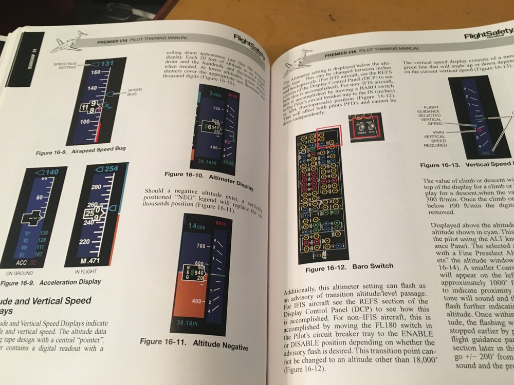 Hawker Beechcraft Premier 1/1A Pilot Training Manual