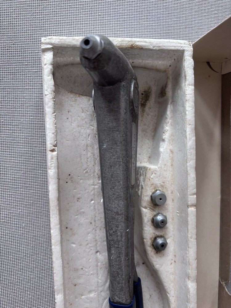 Vintage UNIMARK PQ Riveting Tool & Rivet selection