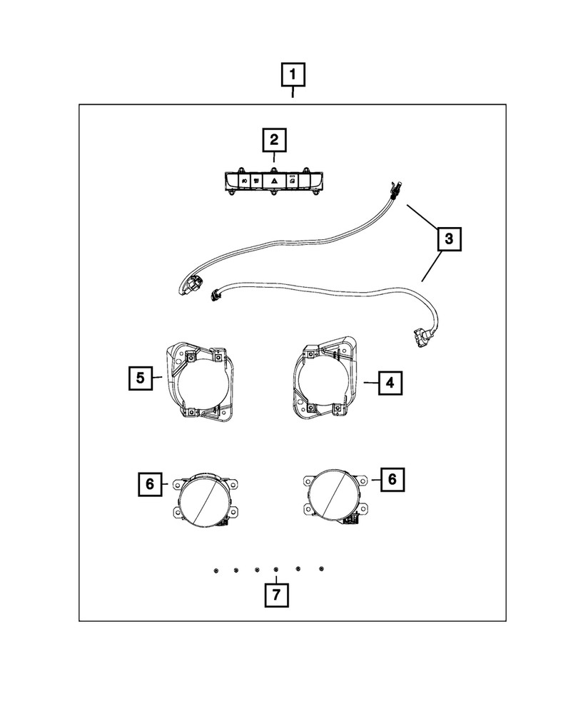 Genuine Mopar Multi Purpose Bracket 68191770AA