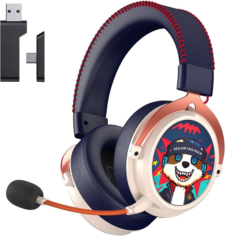 🔥Gtheos Spark 01 Wireless Gaming Headset - White🔥