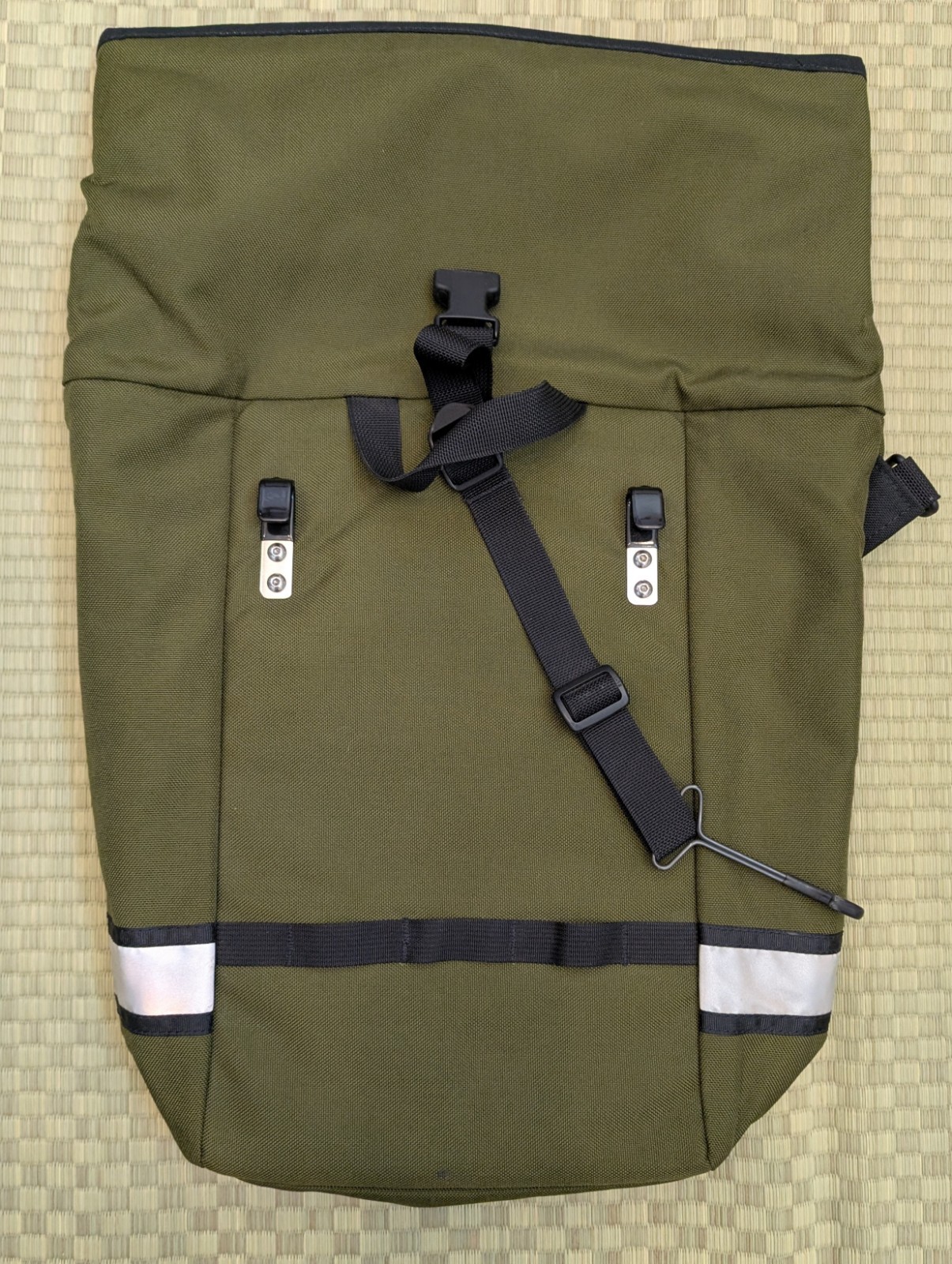 LNWOT SOLD OUT North Street Route Six 15.5L Pannier Green Made in USA