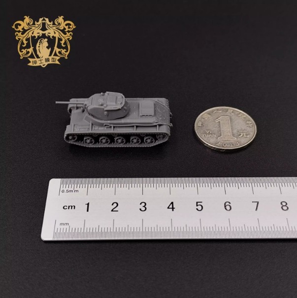 3D Printed 1/144 Soviet KV-13 medium tank Unpainted Model